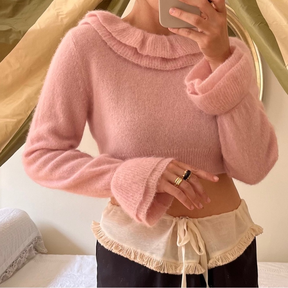 Lucia Zolea Lille Sweater in Blush